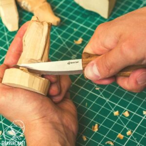 wood carving knife beavercraft