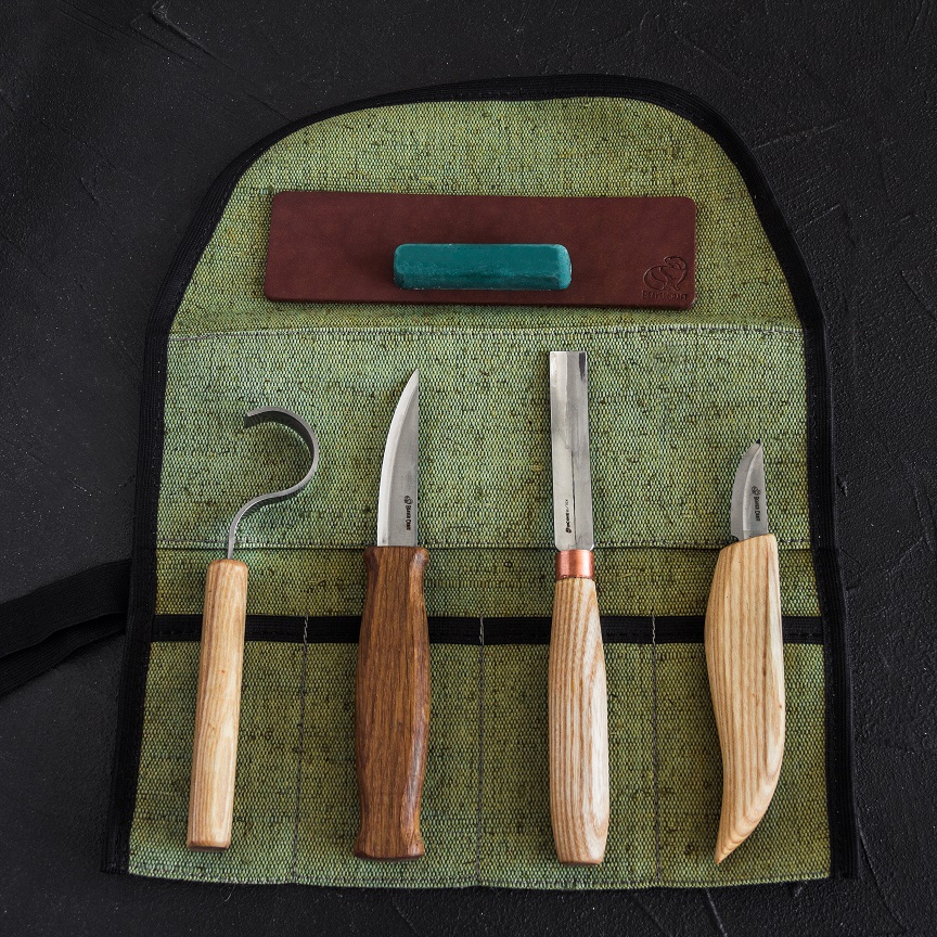 What tools are needed for beginner wood carving